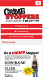 Mobile Screenshot of crimestopperscitrus.com